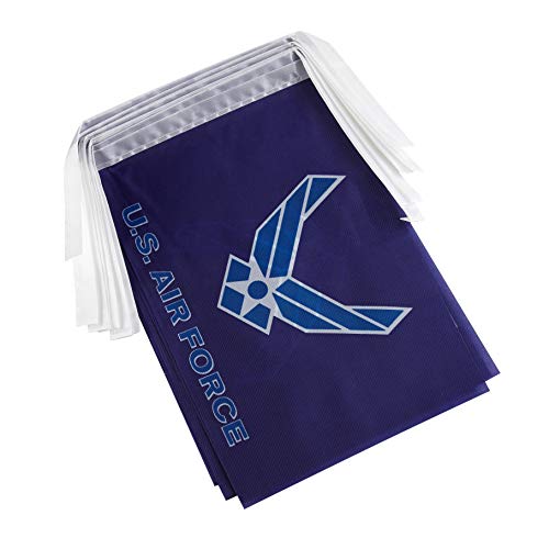 TSMD 100 Feet US Air Force Wings Flag Small Mini United States Military Polyester Flags Banner,Decorations Supplies for Army Party Events Celebration