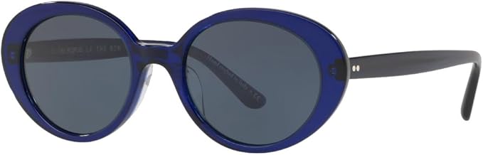 oliver peoples blue sunglasses