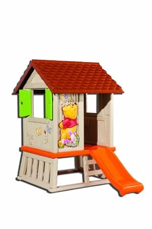 Smoby 310173 Winnie The Pooh Waldhaus Mit Rutsche Amazon De