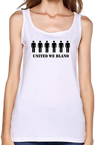United We Are Bland Robots Special Design Customized Sleeveless T Shirt For Ladies
