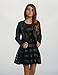 Hannah Banana Big Girls Tween Faux Leather Party Dress, 7-16