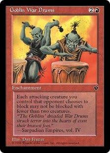 Amazon 英語版 フォールン エンパイア Fallen Empires Fem ゴブリン ウォー ドラム Goblin War Drums Dan Frazier マジック ザ ギャザリング Mtg トレカ 通販 Amazon 英語版 フォールン エンパイア Fallen Empires Fem ゴブリン ウォー ドラム Goblin War Drums Dan Frazier マジック ザ ギャザリング Mtg トレカ 通販