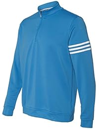 Sudadera con capucha adidas de los hombres Climalite 3 rayas