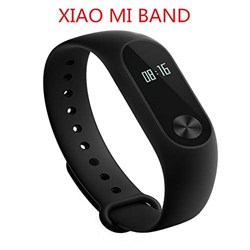 Besde Expedited Clearance Original Xiaomi Mi Band 2, Bluetooth 4.0 Heart Rate Monitor IP67 Waterproof Smart Wristband with OLED Display Wearable Pedometer Activity Tracker for iPhone, Android Phones