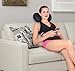 LiBa Shiatsu Neck & Back Massager Pillow - Shiatsu Massager w/Heated Balls & Car Massager (Black)