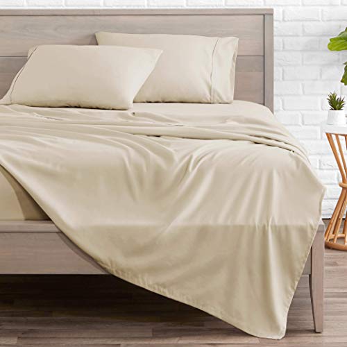 Bare Home Split King Sheet Set 1800 UltraSoft Microfiber Split King