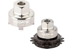 HSayoli TOOPRE Bike One-Speed Freewheel Disassembly Tool 16T 17T 18T Versatile Bicycles Repair for Removing and Installing Flywheels Freewheel Removal Plier