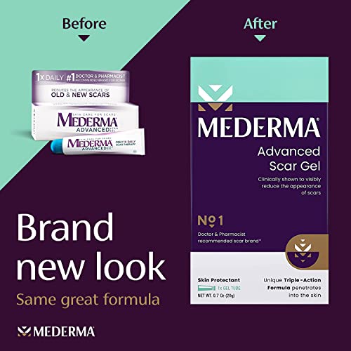 Mederma Advanced Scar Gel Advanced Scar Treatment for Old and New