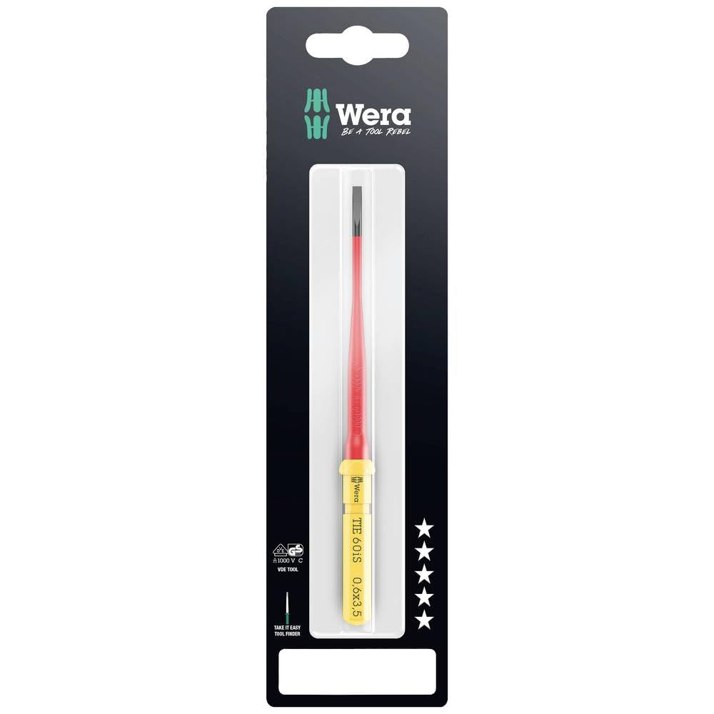 Wera KK VDE 60 is 0,6 X 3,5 X 157 MM TIE SB