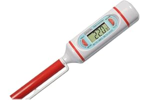Thermco ACC3105DIG Laboratory Long Stem Digital Thermometer, 5" Stem Length, -50 to 150°C Range, +/-1.0°C Accuracy