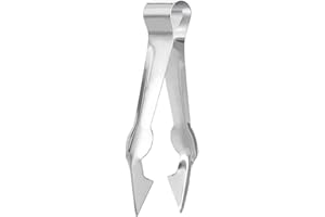 Multi-Functional Fruit & Vegetable Stem Remover Clip, Strawberry Huller, Pineapple Eye Remover, Kitchen Gadget, Silver Stainl