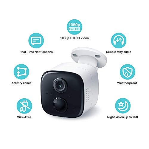 Kasa Home Security Camera System Wireless Outdoor & Indoor Camera