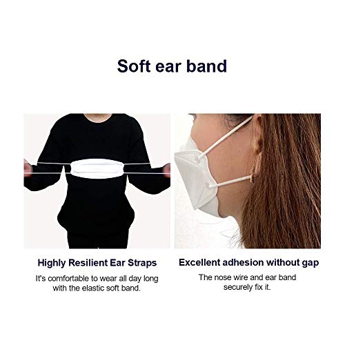 [50 pack] KF94 Certified HANMAUM 3D Face Safety Mask for Adult