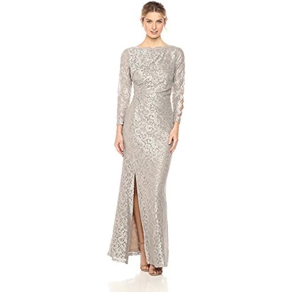 Amazon.com: Tadashi Shoji Women's Long Sleeve Lace Bridal Gown, Ivory/Petal, 4 : Clothing, Shoes & Jewelry Amazon.com: Tadashi Shoji Women's Long Sleeve Lace Bridal Gown, Ivory/Petal, 4 : Clothing, Shoes & Jewelry