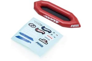 FAIR RC FMS 1/24 1/18 Simulation Mini Kayak (Red) Decoration Fake Props Accessory for FCX18 FCX24 RC Crawler Car