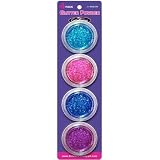 Glitter-Tattoo-Nachfüllpackung Popular Four – 4 Farben (Fuchsia, Lila, Ozeanblau, Türkis), 3,1 G, Für Temporäre Tattoos & Body-Art