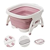 Collapsible Foot Soaking Bath Basin with Foot