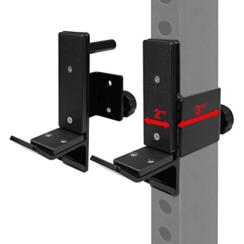 Yes4All JHooks Barbell Holder for Power Rack J Hook Weight Rack
