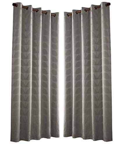 Orla Kiely Jacquard Stem Grey Fully Lined 90