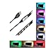 Tingkam Multi-colour RGB 50cm(19.7in) LED Strip Light PC LED TV Computer Monitor Background Lighting Kit with 1m USB cable Mini Controller