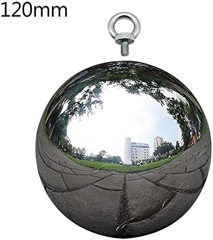 304 Stainless Steel Hollow Ball Rivet Nut Ball with M6 Stainless Steel Hanging Mother Mirror Ball
