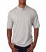 Jerzees 50/50 Men's 5.6 oz. Jersey Polo with Spotshield (Silver, Large)