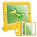 HDE Case for iPad 2 3 4 Kids Shockproof bumper Hard Cover Handle Stand with Built in Screen Protector for Apple iPad 2nd 3rd 4th Generation (Yellow)