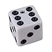 BQLZR Multicolor Plastic Dice Guitar Tone Volume Control Knobs with Wrench for Electric Guitar Pack of 9