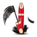 Lash Mascara Waterproof,Longer 4D Mascara, Waterproof Mascara, Adds Length, Depth and Glamour Effortlessly