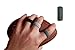 AvecToi Unisex Silicone Wedding Ring Band - 3 Rings Pack - 8.5mm Wide (2mm Thick) - Black, Dark Grey, Light Grey (9)