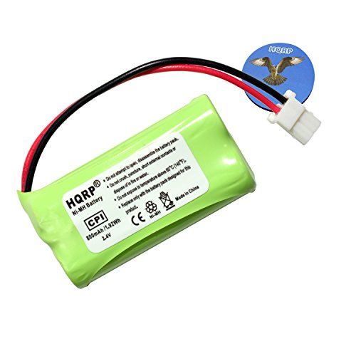 HQRP Phone Battery for VTech CS6124, CS6124-11, CS6124-2, CS6124-21, CS6114, CS6114-11, CS6114-2, CS6114-21, CS6309, CS6319, CS6319-2, CS6319-3, CS6319-4, CS6319-5 Cordless Telephone + Coaster