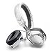 V-MODA Crossfade M-80 Vocal On-Ear Noise-Isolating Metal Headphone, White Silverthumb 3