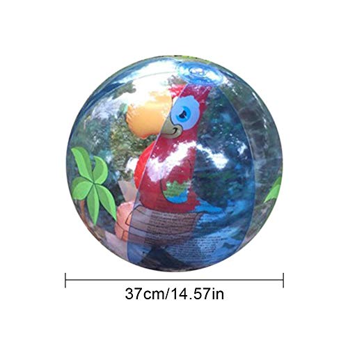 Luerme Bestway Inflatable Beach Ball Built-in Animal Lawn Toy Ball Playful Water Children Adult Play Water Polo Pool Party Balls for Kids Water Fun Play in Summer