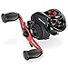 KastKing Brutus Baitcasting Fishing Reel, Low Profile, Graphite Frame, 6.3:1 Gear Ratio, 4+1 Shielded Stainless-Steel Ball Bearings, Magnetic Braking, Smooth Disc Drag System, Aluminum Handle.