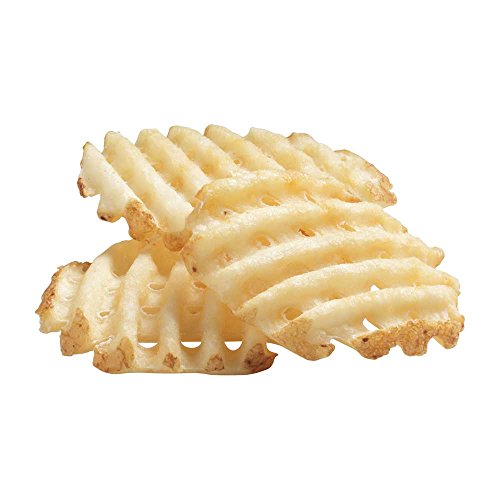 Simplot Skincredibles Lattice Cut Potato French Fry, 5 Pound - 6 per case.