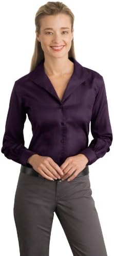 Red House Women's Herringbone Non Iron Button Down Shirt