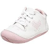 Stride Rite SRT SM Duckling Oxford (Infant/Toddler),White/Pink,3.5 W US Toddler