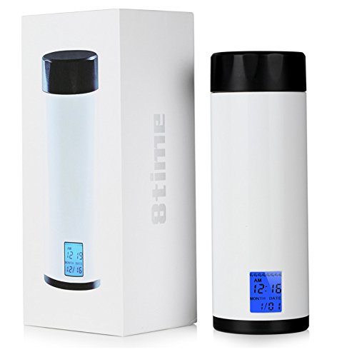 AerWo Portable Intelligent Reminder Water Bottle Alarm Remind Drinking