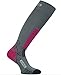 Eurosocks Women's Snow Skiing Sock, Grey, Small