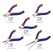WORKPRO Mini Precision Pliers Set 5-Piece