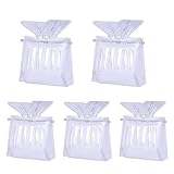 UEETEK Transparent Plastic Clip Queen Bee Cage Catcher 5Pcs