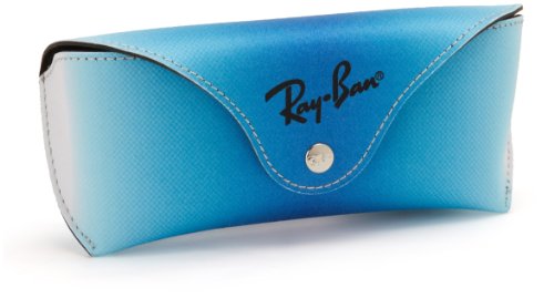 Ray-Ban JUSTIN - RUBBER GREY/GREY TRANSP. Frame GREY SILVER MIRROR GRADIENT Lenses 51mm Non-Polarized