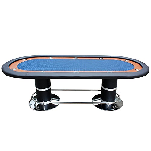IDS Professional Solid Double Base Poker Table, 10 Players Dining Top