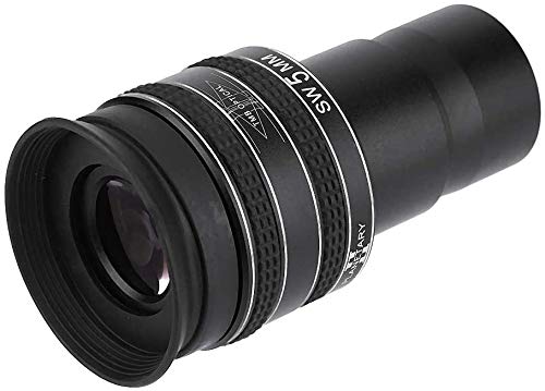 POFET Multicoated 1.25 inch TMB 5mm 58-Degree Planetary II Eyepiece for Astronomical Telescope (Black)