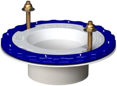 Culwell P43-PK Floor Protecting Toilet Flange (6 Pack), 4" x 3"