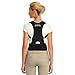 Posture Corrector Back Brace - Medical Grade Adjustable Posture Support Clavicle Support w Lower Back Lumbar Belt. Improve Bad Posture, Relieve Back Pain for Men and Women (L 30