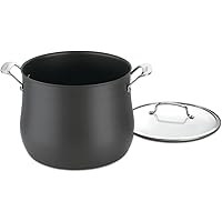 Cuisinart 12-Quart Stockpot, Hard Anodized Contour Stainless Steel w/Cover, 6466-26