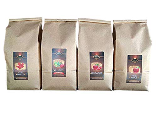 Lumber Jack 60 Pound BBQ Smoker Pellets Variety Pack - Pick 6 x 10-Pound Bags (See Description for Flavors)