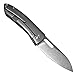 Kizer Cutlery Folding Pocket Knives Frame Lock Drop Point Blade Titanium Handles Tactical EDC Knife,Kizer Justin Lundquist Wanderer Ki4500
