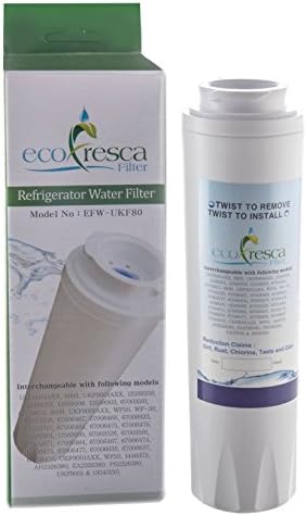 Maytag UKF8001 PUR Compatible by ecofresca EFW-UKF80 Refrigerator Water Filter Whirlpool Maytag JennAir Amana UKF8001 UKF8001AXX WF50 (1)